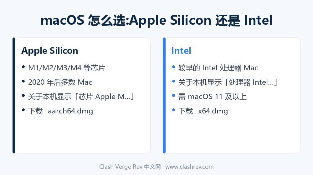 macOS 选 Apple Silicon 还是 Intel 版本对比